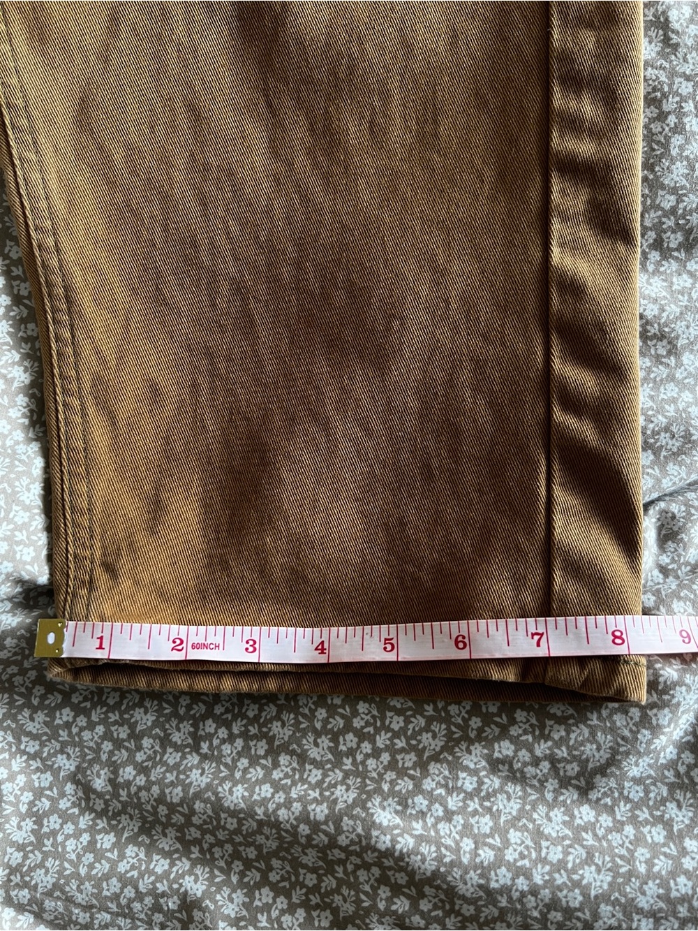 The Wooden Store (Italian brand) Men's Tan Chino Pants - Picture 14 of 16